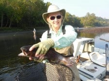 Jan with 20 inch Rainbow - 9/12/13