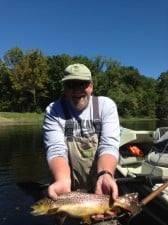 Pete with 17-1/2" brown - 9/21/13