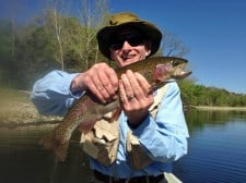 Walt - 21-1/2" rainbow - 4/25/14