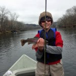 Max - 1st on fly rod - 3/19/15