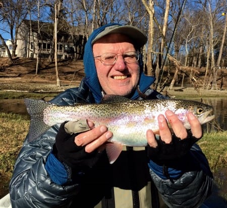 Beautiful Day…..Fat Fish!  Branson Trout Fishing at River Run