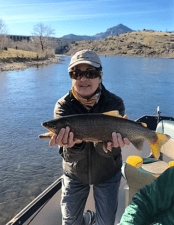 Carolyn on the Missouri - 4/8/16