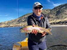 Gina on the Missouri - 4/8/16